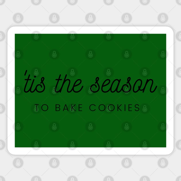 Baker for Christmas Magnet by MadeBySerif